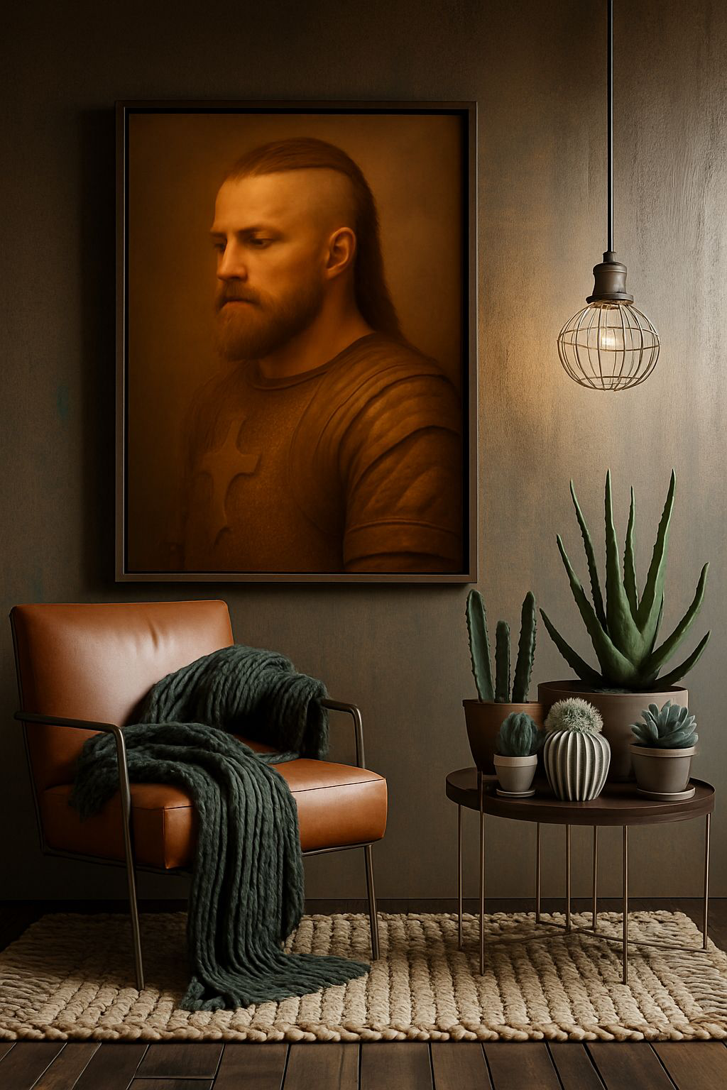 Heroic Matte Vertical Posters, Medieval Wall Art, Knight Decor, Rustic Home Accent, Unique Gift for History Lovers, Fantasy Artwork