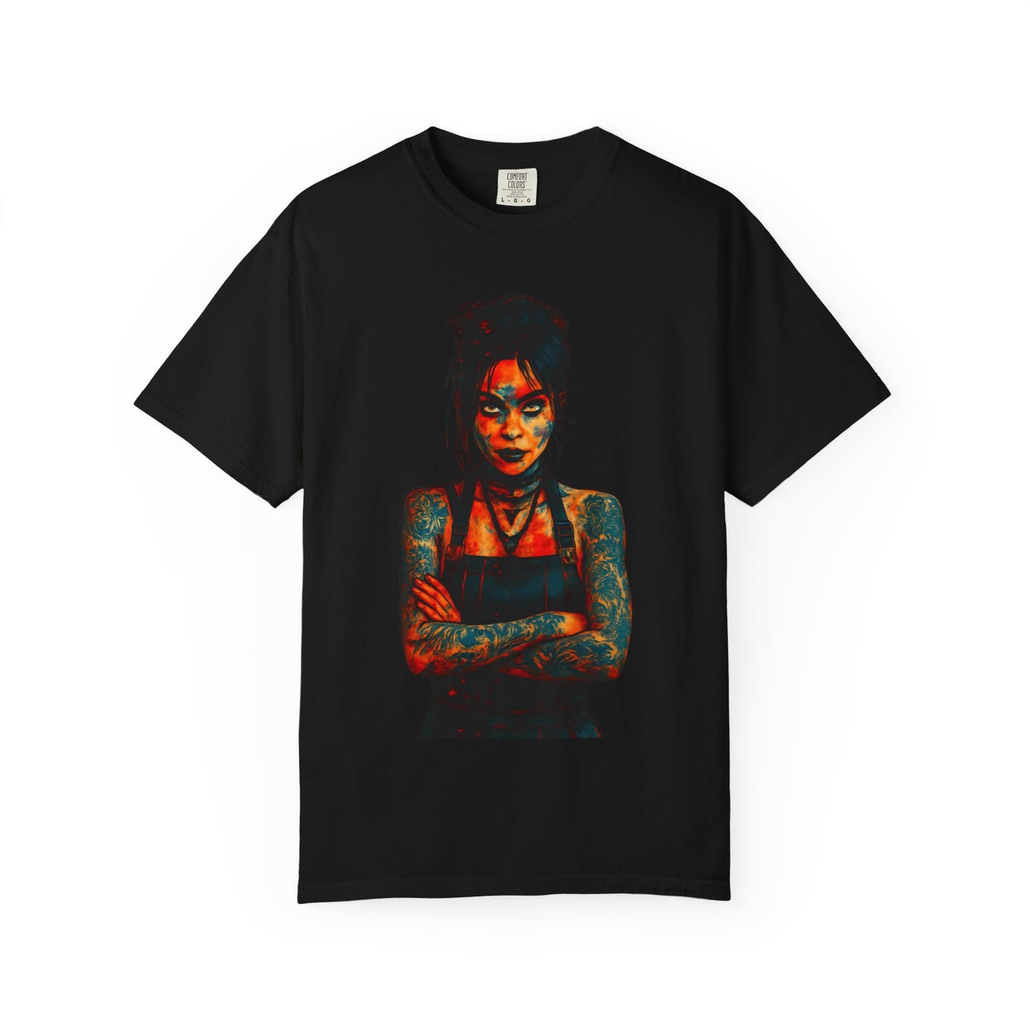 Tattoo Art T-shirt – Stylish Casual Wear for Tattoo Lovers, Unique Gift for Birthdays, Festivals, Art Enthusiasts, Everyday Comfort