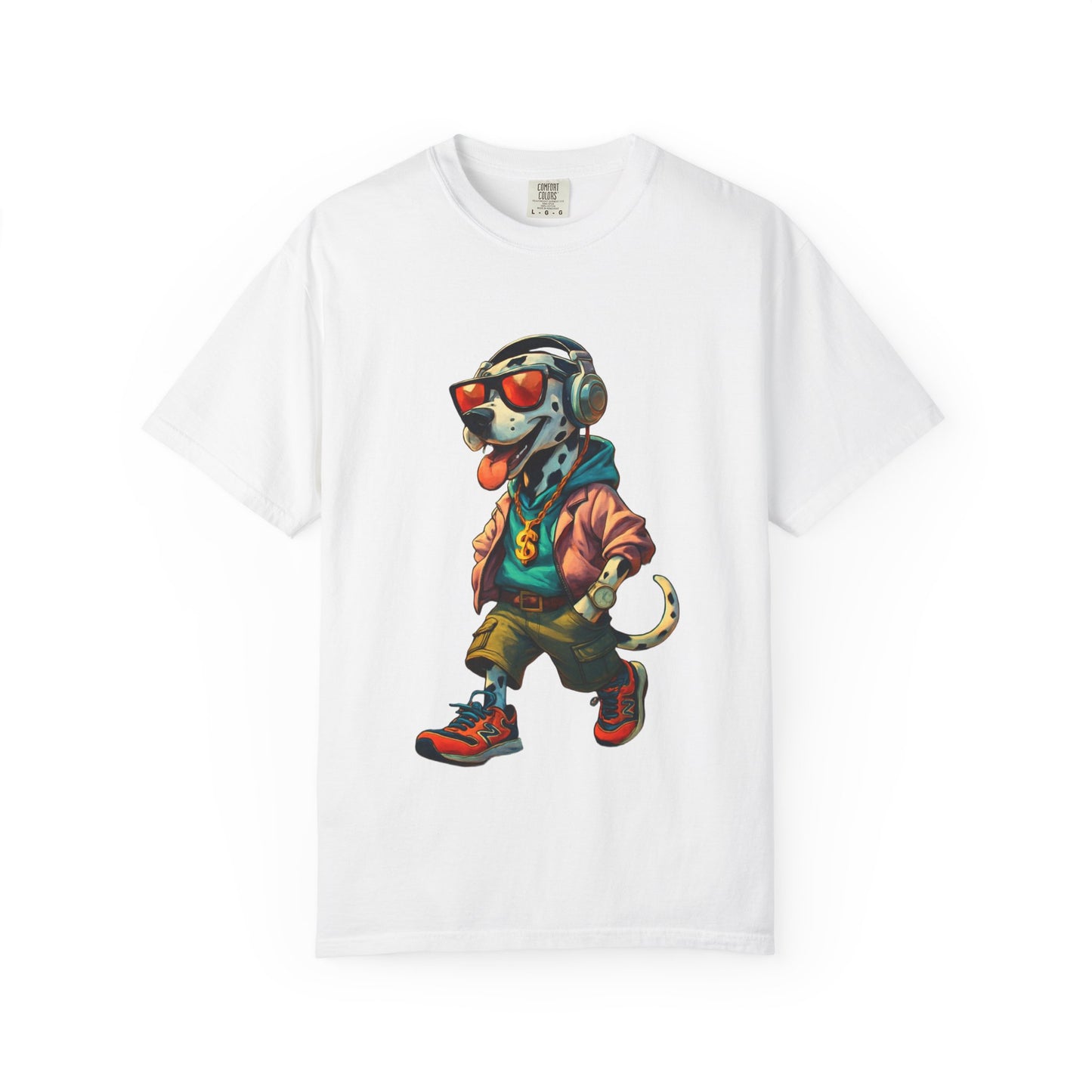 Stylish Dog Graphic T-shirt for Pet Lovers, Casual Wear, Streetwear, Dog Mom Gift, Fun Gift for Birthdays, Unique Tee