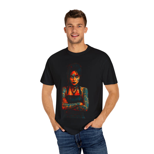 Tattoo Art T-shirt – Stylish Casual Wear for Tattoo Lovers, Unique Gift for Birthdays, Festivals, Art Enthusiasts, Everyday Comfort