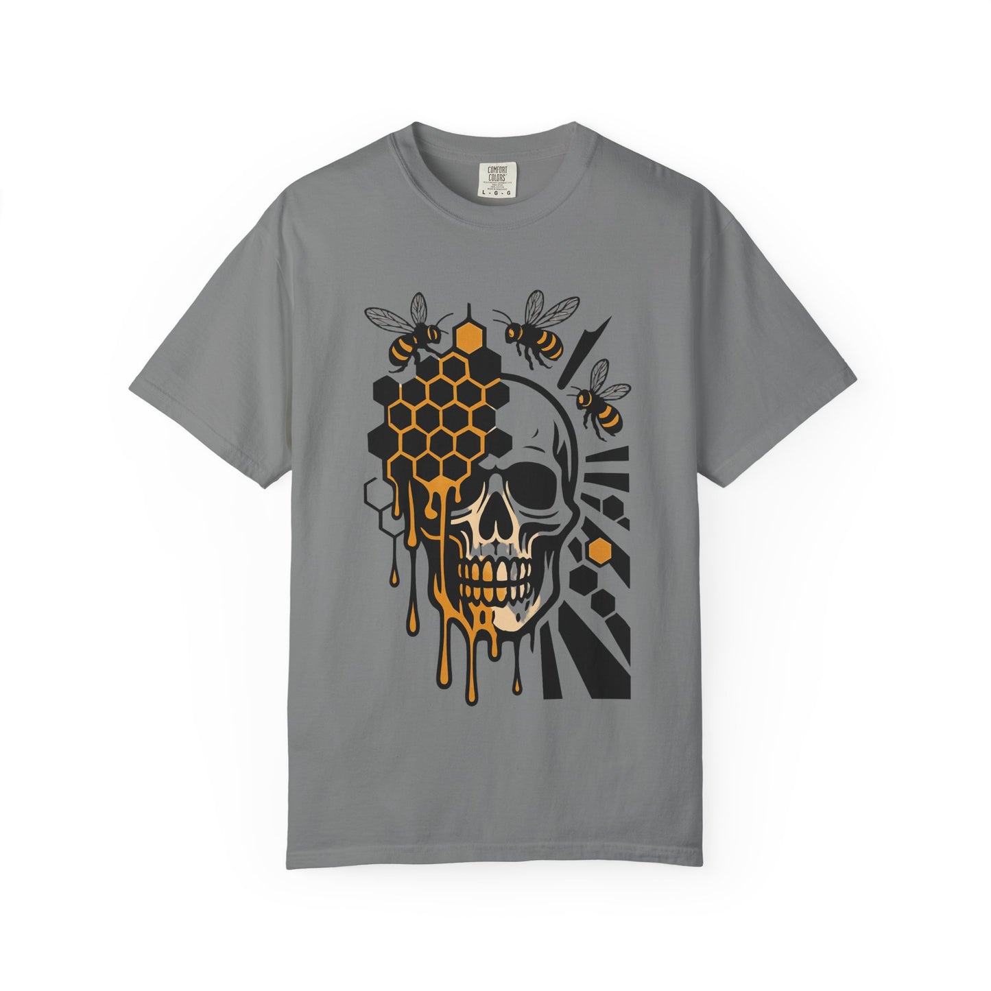Edgy Skull Graphic Tee - Unisex Garment-Dyed T-shirt, Alternative Style Shirt, Unique Gift, Casual Wear, Halloween Outfit, [...]