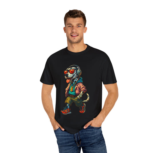 Stylish Dog Graphic T-shirt for Pet Lovers, Casual Wear, Streetwear, Dog Mom Gift, Fun Gift for Birthdays, Unique Tee