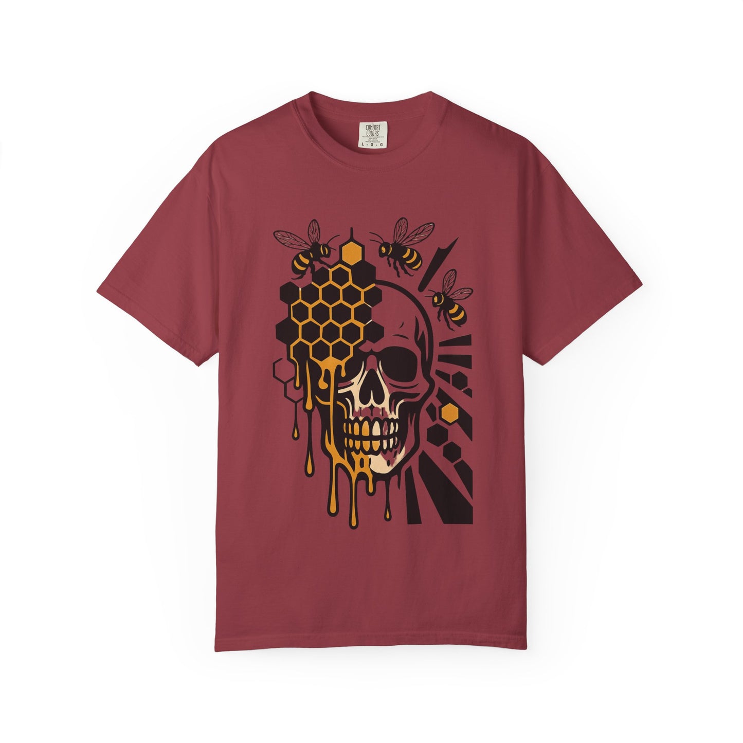Edgy Skull Graphic Tee - Unisex Garment-Dyed T-shirt, Alternative Style Shirt, Unique Gift, Casual Wear, Halloween Outfit, [...]