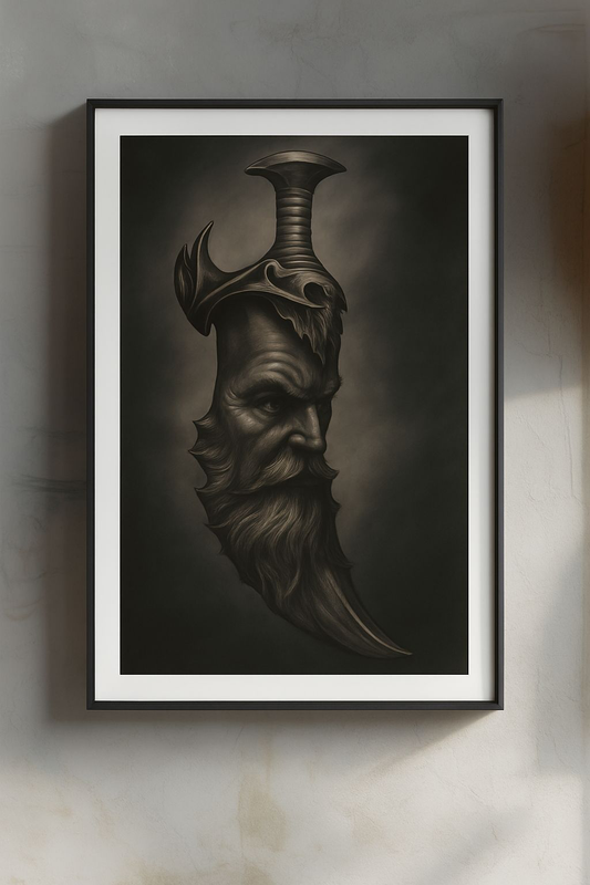 Enchanting Matte Vertical Poster for Home Decor, Fantasy Wall Art, Gothic Artwork, Unique Gift, Perfect for Occasions