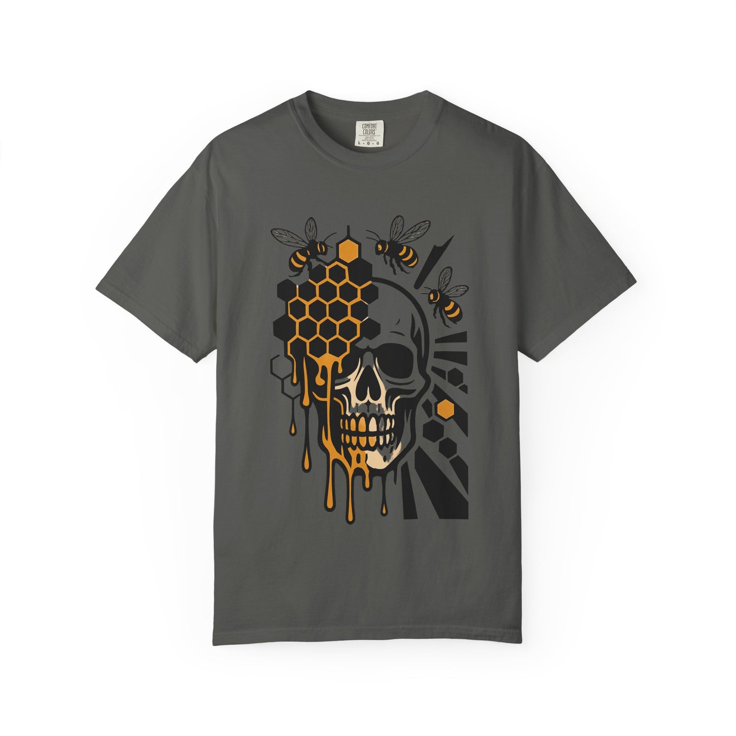 Edgy Skull Graphic Tee - Unisex Garment-Dyed T-shirt, Alternative Style Shirt, Unique Gift, Casual Wear, Halloween Outfit, [...]