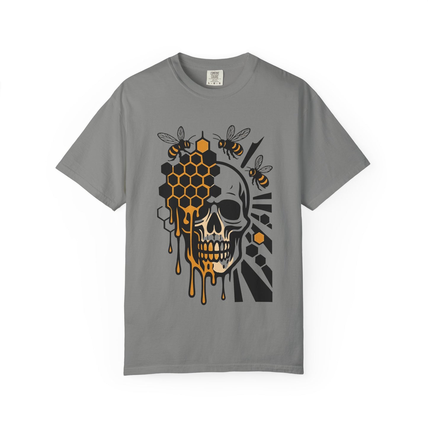 Edgy Skull Graphic Tee - Unisex Garment-Dyed T-shirt, Alternative Style Shirt, Unique Gift, Casual Wear, Halloween Outfit, [...]
