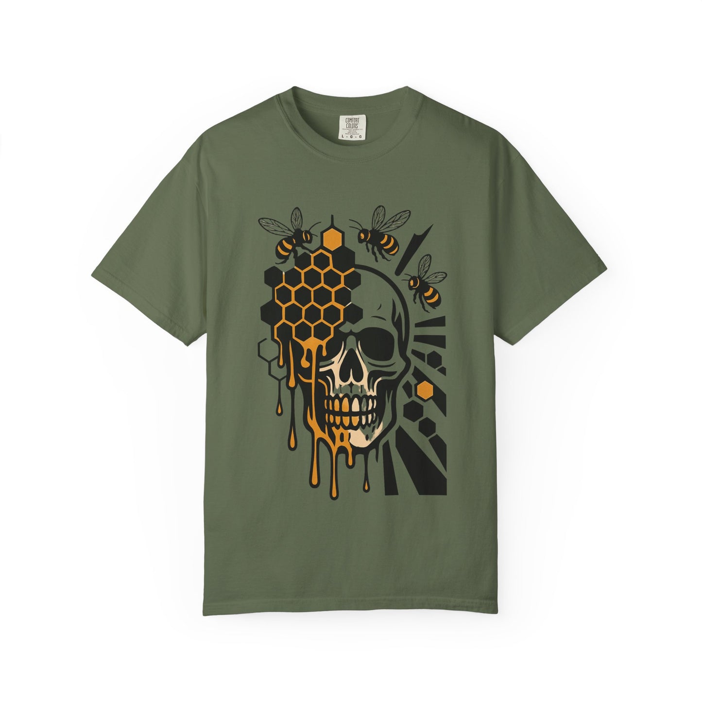 Edgy Skull Graphic Tee - Unisex Garment-Dyed T-shirt, Alternative Style Shirt, Unique Gift, Casual Wear, Halloween Outfit, [...]